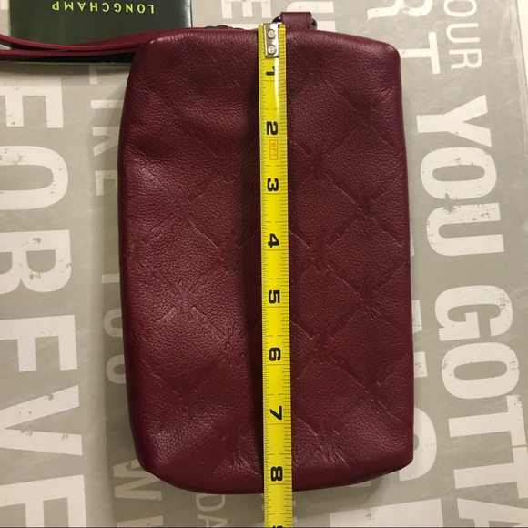 Longchamp LM Cuir Leather Wristlet Pouch p… - Picture 13 of 13